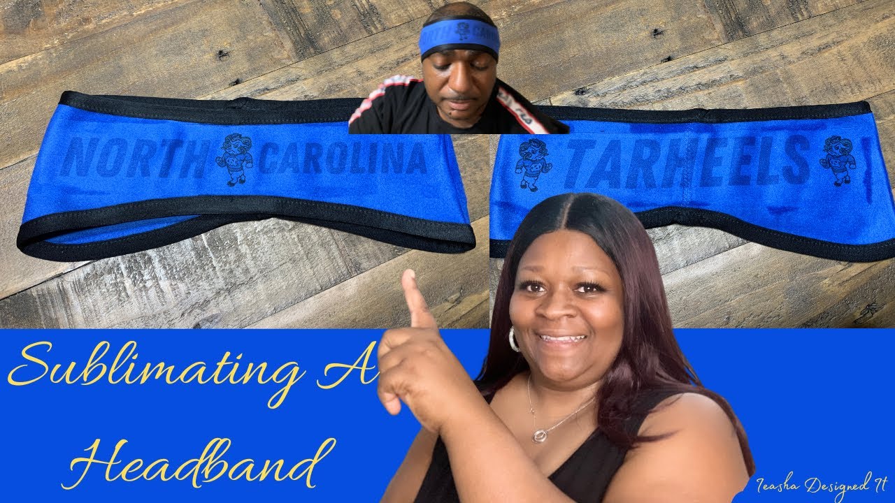 Sublimation Tutorial: How to Sublimate on a 100% Polyester Two-Color Fleece Headband