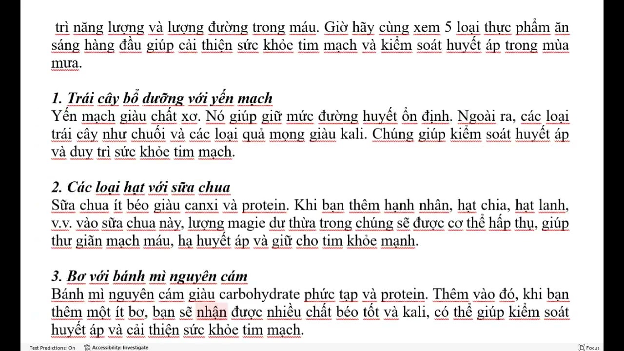 MỤC ĐỌC TIN TỨC Y KHOA GIÙM BẠN-BÀI 1059-Ăn thực phẩm nào cho tim khỏe không bị đau tim