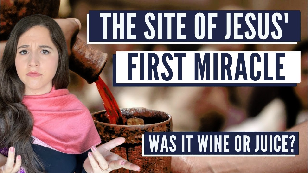Where did JESUS TURN WATER INTO WINE? (Visiting Cana of Galilee!)