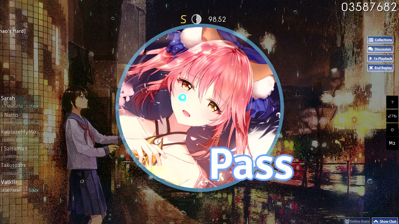 Osu! Replay | Colors | My Saddest Choke