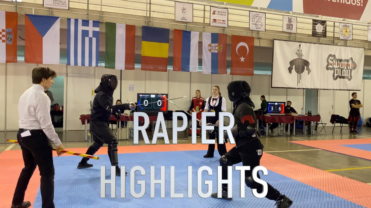 Path to the finals in Rapier - Swordplay 2022