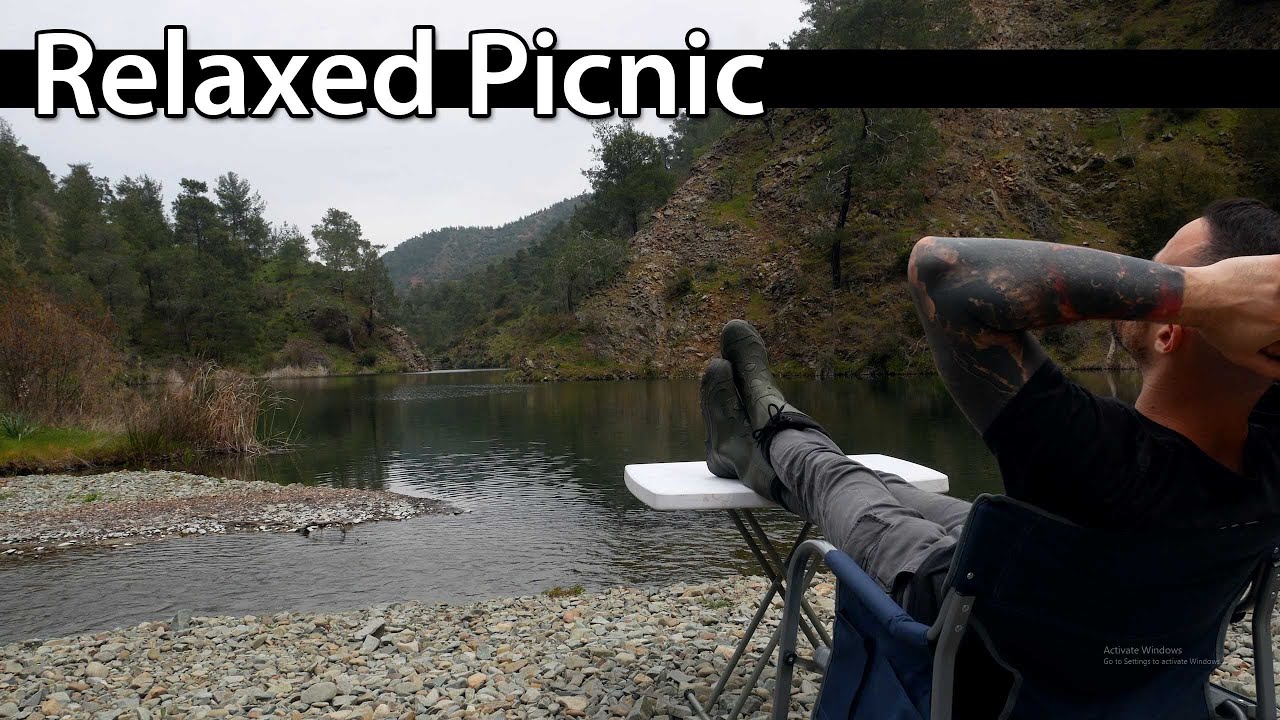 The most relaxed picnic EVER ! Offroad & cooking in a DAM ! #Cyprus