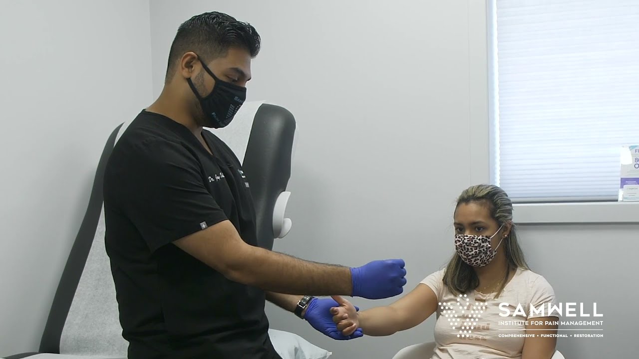 Office visit with Shayla (Hand/Wrist Pain): SamWell Institute for Pain Management