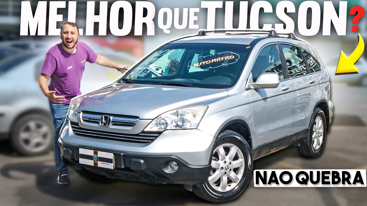 HONDA CR-V: SUV BOM, BARATO e 