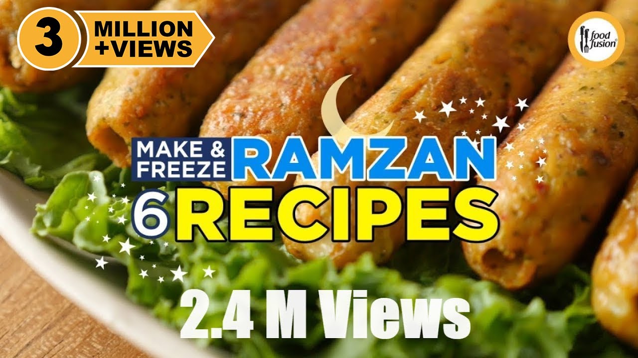 6 Make & Freeze Ramazan Special Recipes  By Food Fusion