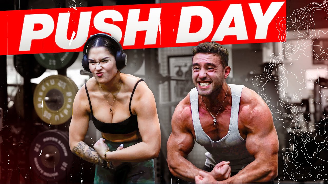 NASTY PUSH WORKOUT |  Day in the Life of a CEO