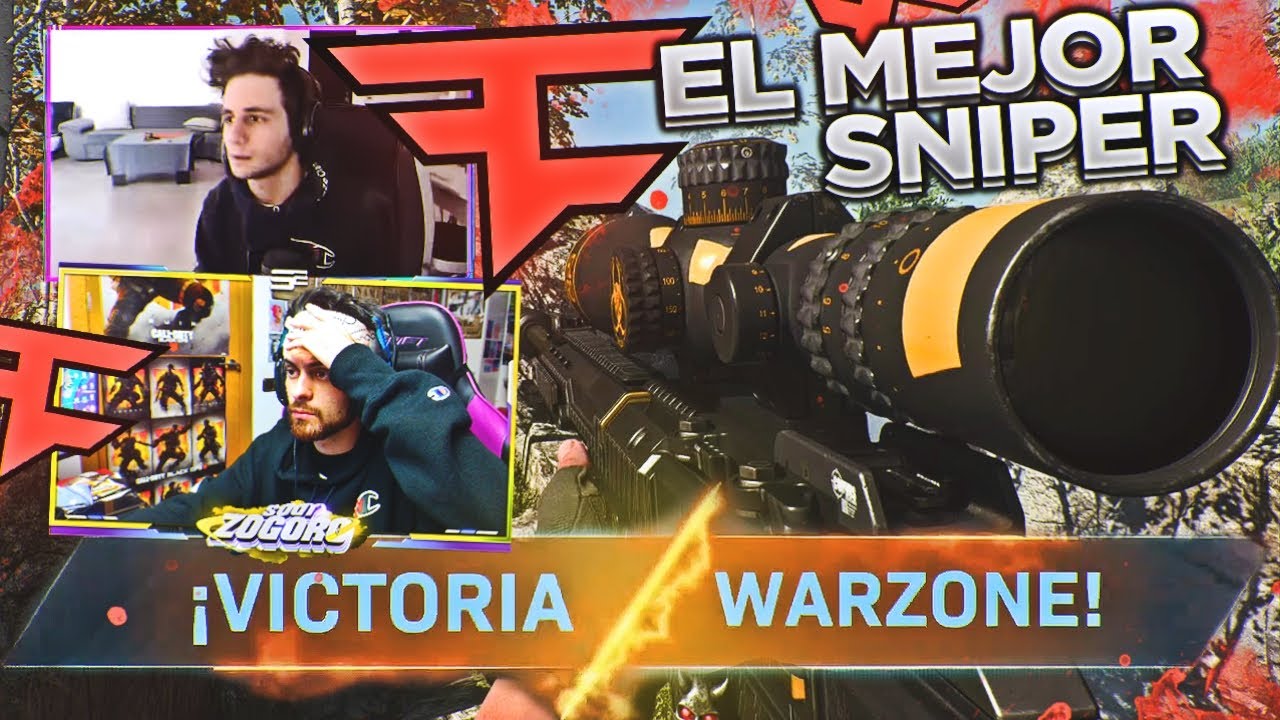 ME ENCUENTRO AL MEJOR SNIPER del MUNDO en WARZONE (FaZe Testyment) | Zogoro