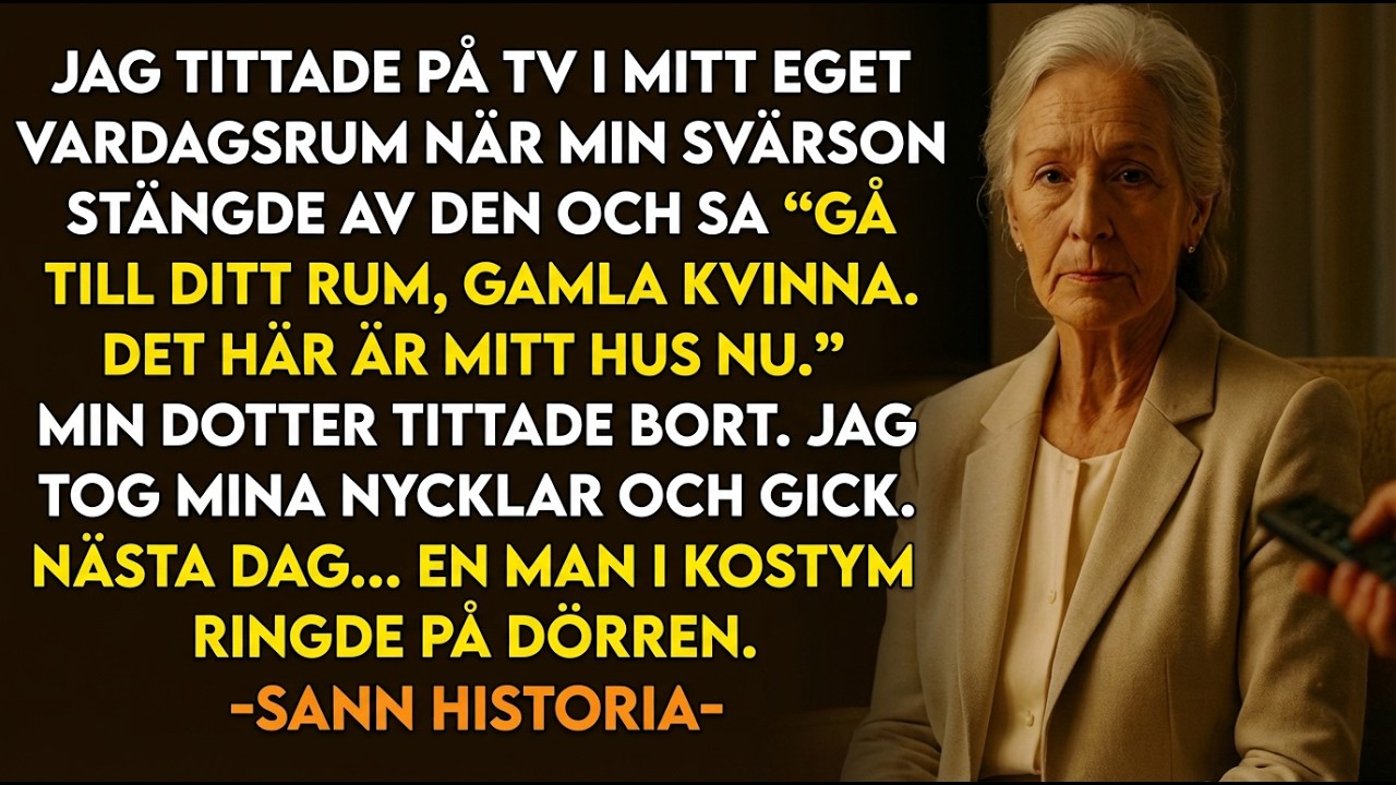 HISTORIA FRÅN KALIFORNIEN👵💔 Svärsonen körde ut mig—lagen fick tala.