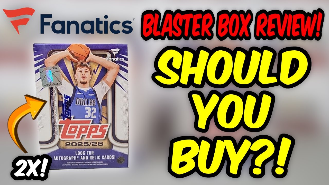 СТОИТ ЛИ КУПИТЬ?! Эксклюзивное открытие и обзор коробки с бластерами Topps Basketball Fanatics 20...