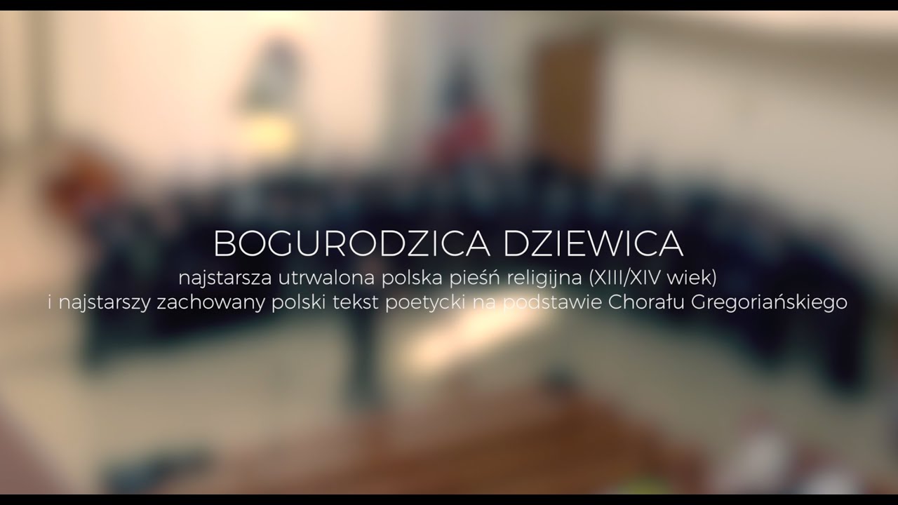 Bogurodzica Dziewica [pieśń z XIII/XIV w.] - chór WMSD Opole