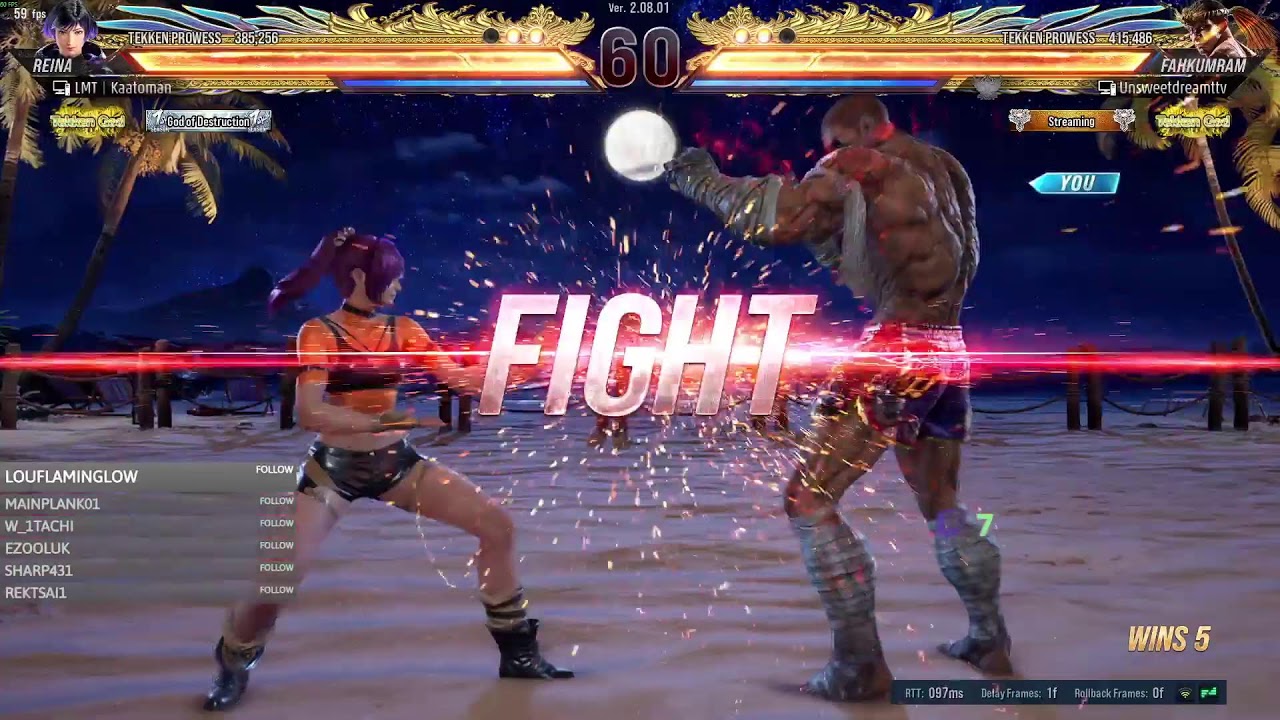Unsweetdream Tekken 8 Yayını