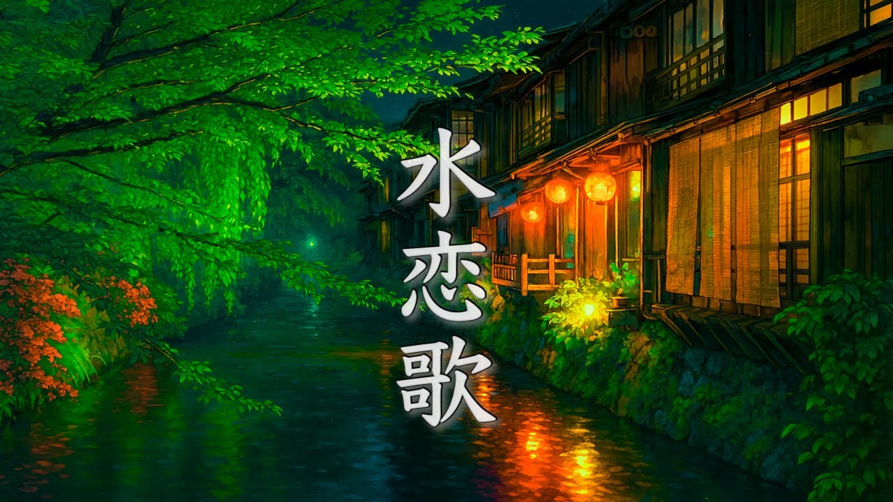 水恋歌【癒しBGM】美しく切ない、心にしみる和風曲