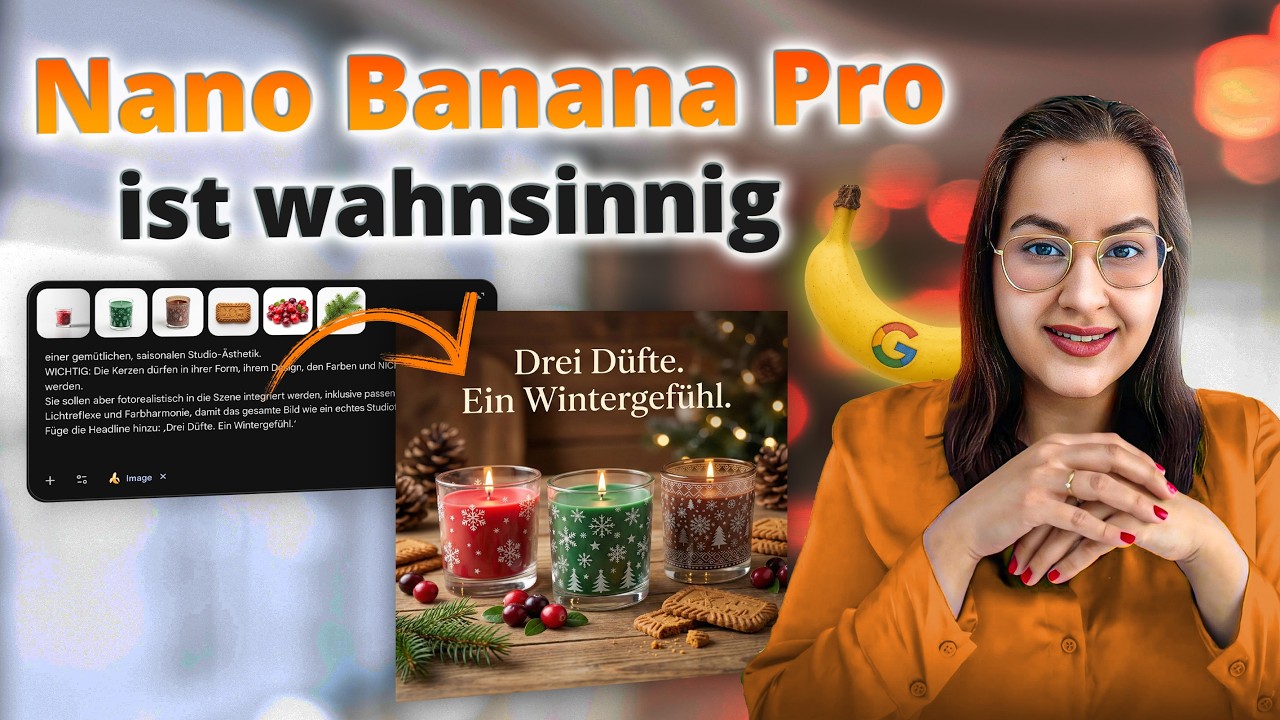 Nano Banana Pro: Diese 5 Beispiele musst du sehen (Deutsch)