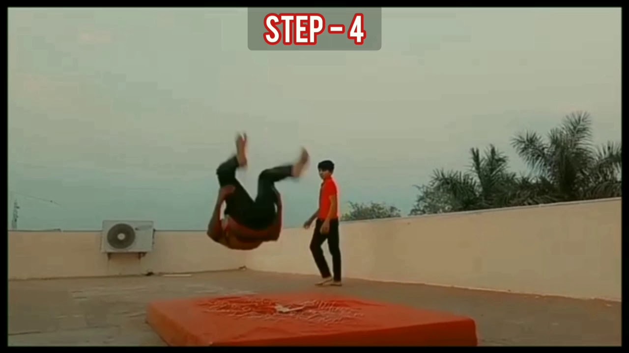 #flipper #frontflip #coach #fitness #training How to learn front flip | Only 5 Steps || - You Tube
