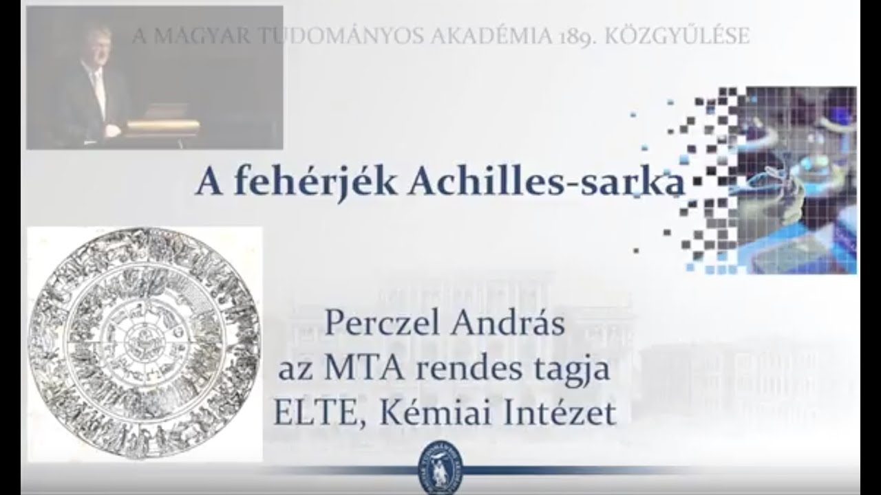 A FEHÉRJÉK ACHILLES-SARKA előadás