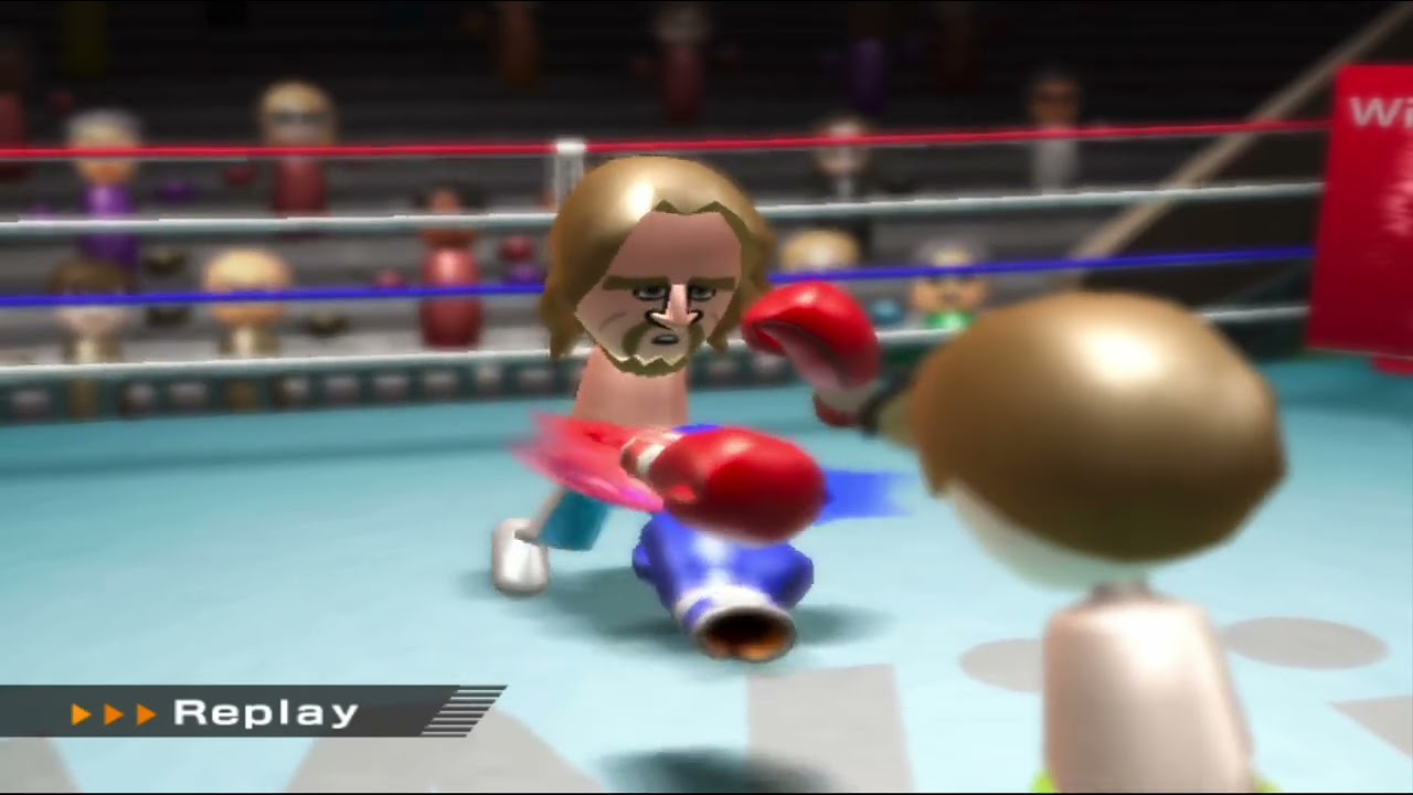 One of the craziest knockouts and Wii sports ￼