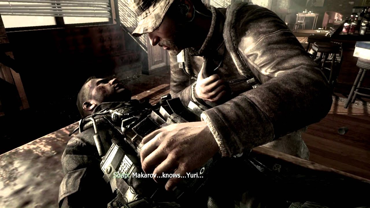 Modern Warfare 3 Soap's Death Cutscenes Full 1080p