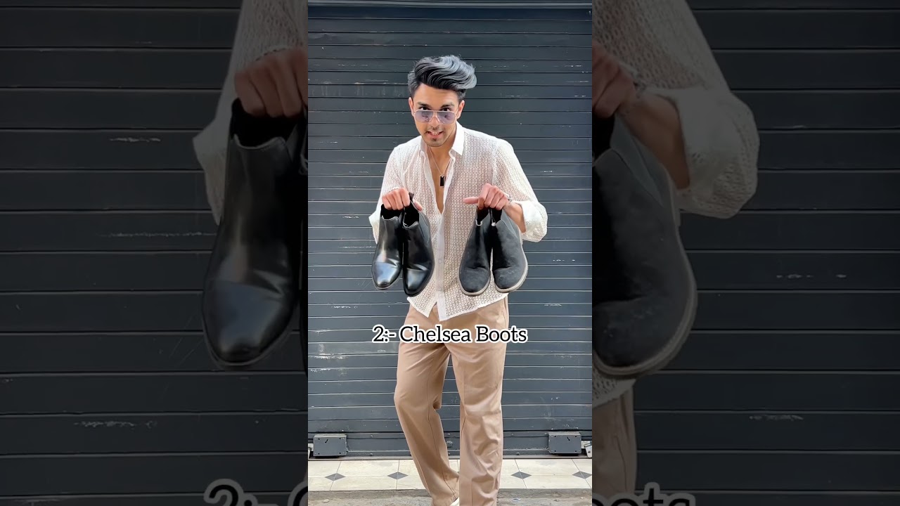 3 Shoes you must buy this summer🌞 #shoes #mensfashion #mustbuy #summer #boots #chelsea #dailyshorts
