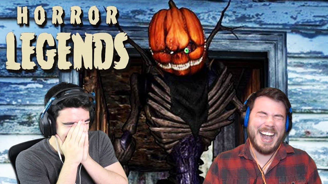 THE PUMPKIN MONSTER (SAM) IS AFTER MY LIFE!!!! - Horror Legends (feat. TheGameSalmon)