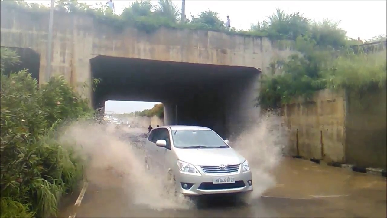 FLOOD-LIKE SITUATION - HEAVY RAIN in CHANDIGARH
