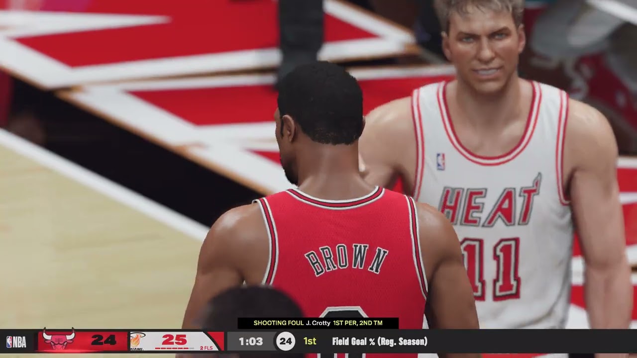 【2K26 NBA 】'95-'96 Chicago Bulls vs '96-'97 Miami Heat