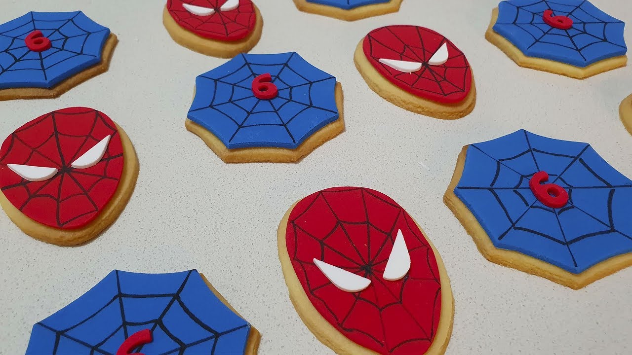 Человек-паук печенье 🕷️🕸️💥