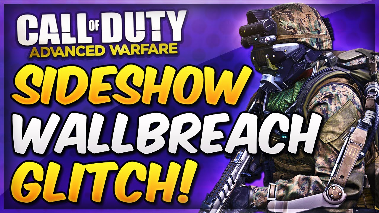 COD Advanced Warfare SIDESHOW WALLBREACH Inside Rock Glitch! (Best AW Infected Glitches)