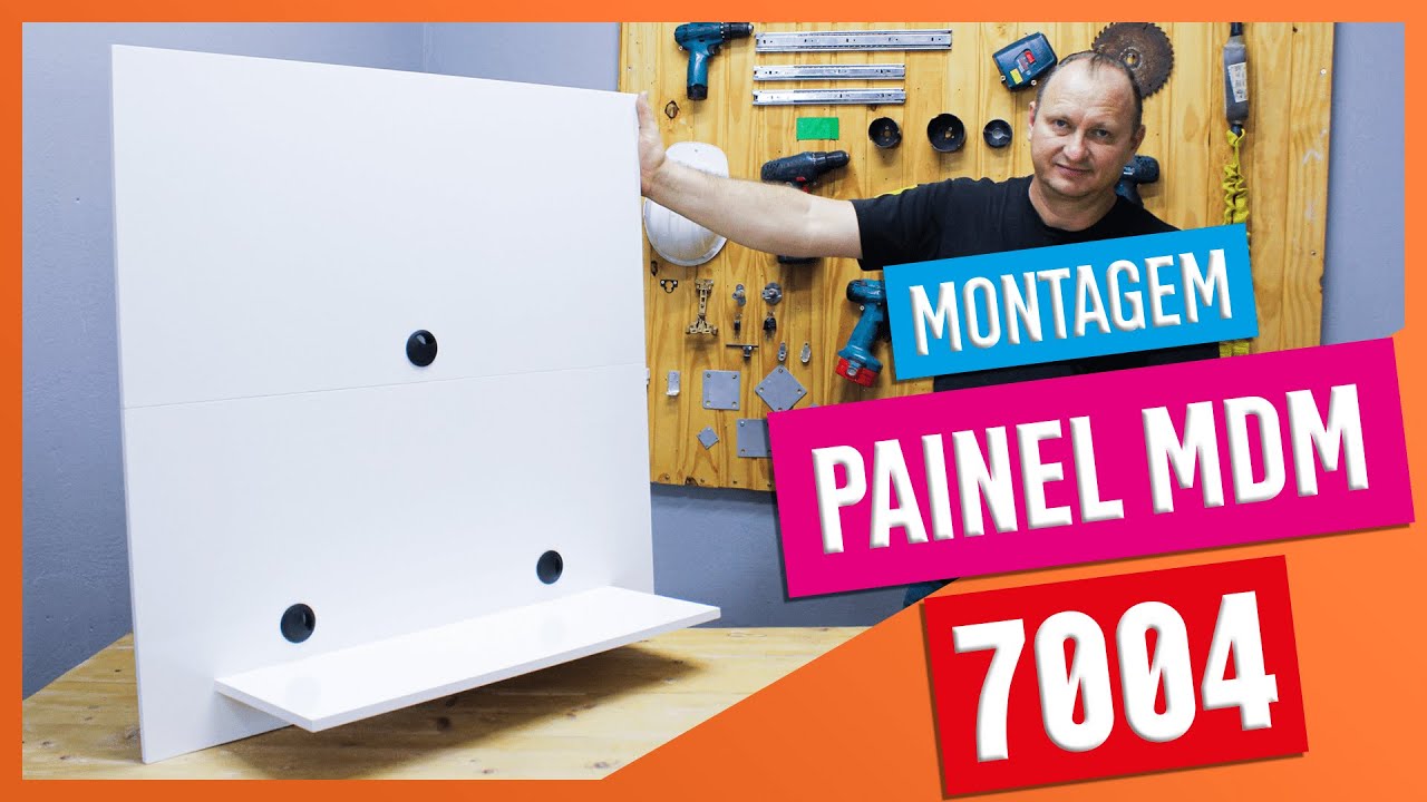 Como montar Painel de Tv Mdm 7004