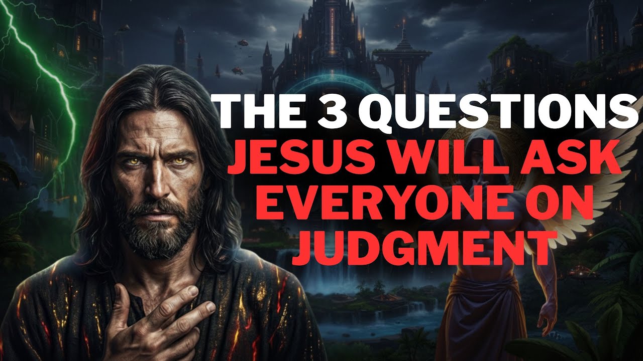 The 3 Questions Jesus Wil lAsk EVERYONE on Judgment Day