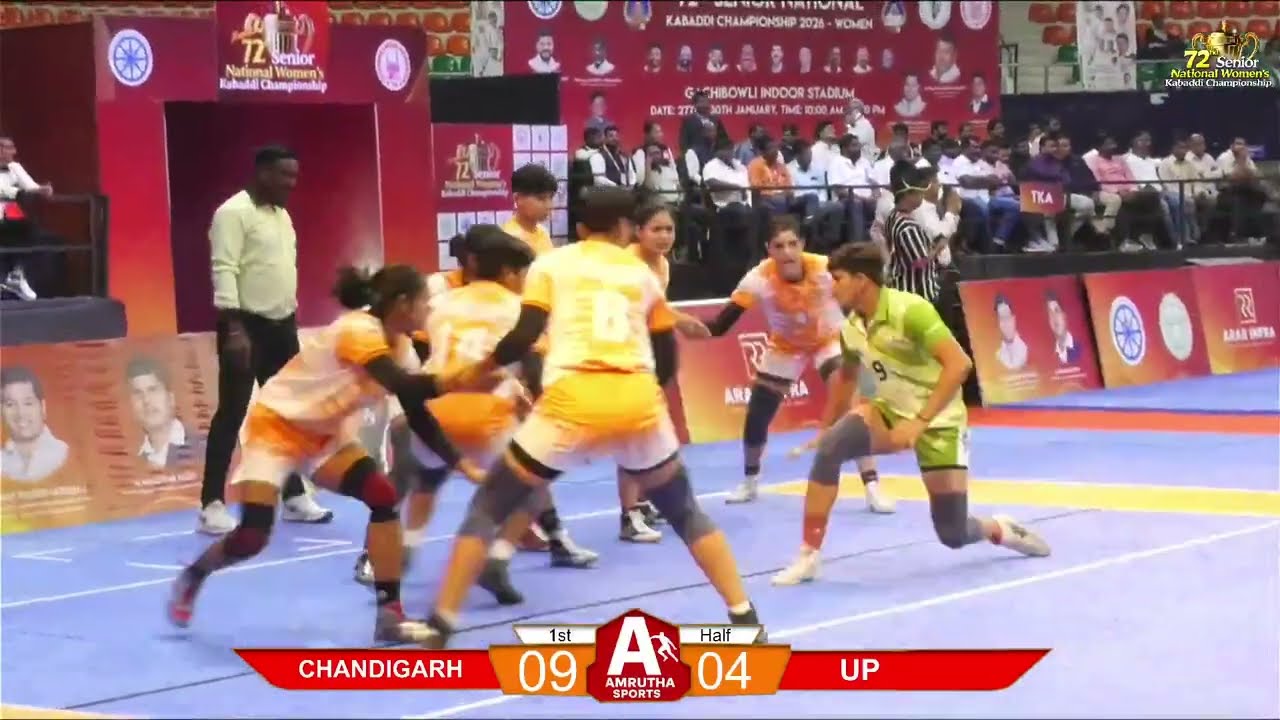 Uttar Pradesh vs Chandigarh | Full Match | 72nd Senior National Women’s Kabaddi Championship 2026