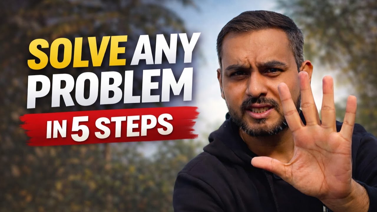 How to Solve Any Problem of Life in 5 Practical Steps | Coach Beparvah | Real Examples