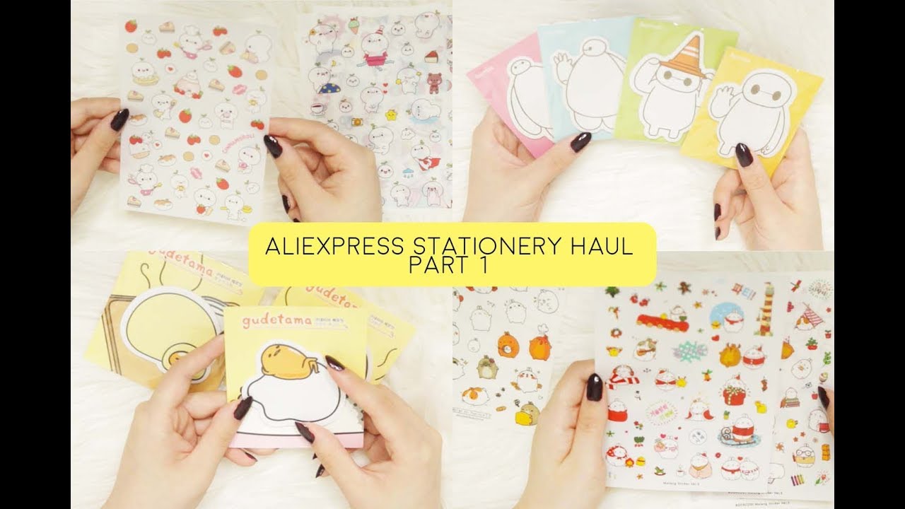 Aliexpress Stationery Haul Part 1