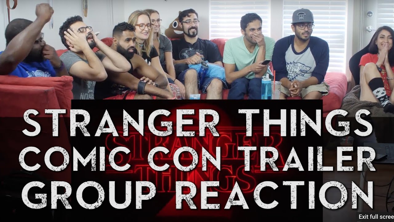 Trailer Tuesday! San Diego Comic Con Edition  - Stranger Things Season 2 Trailer - Group Reaction