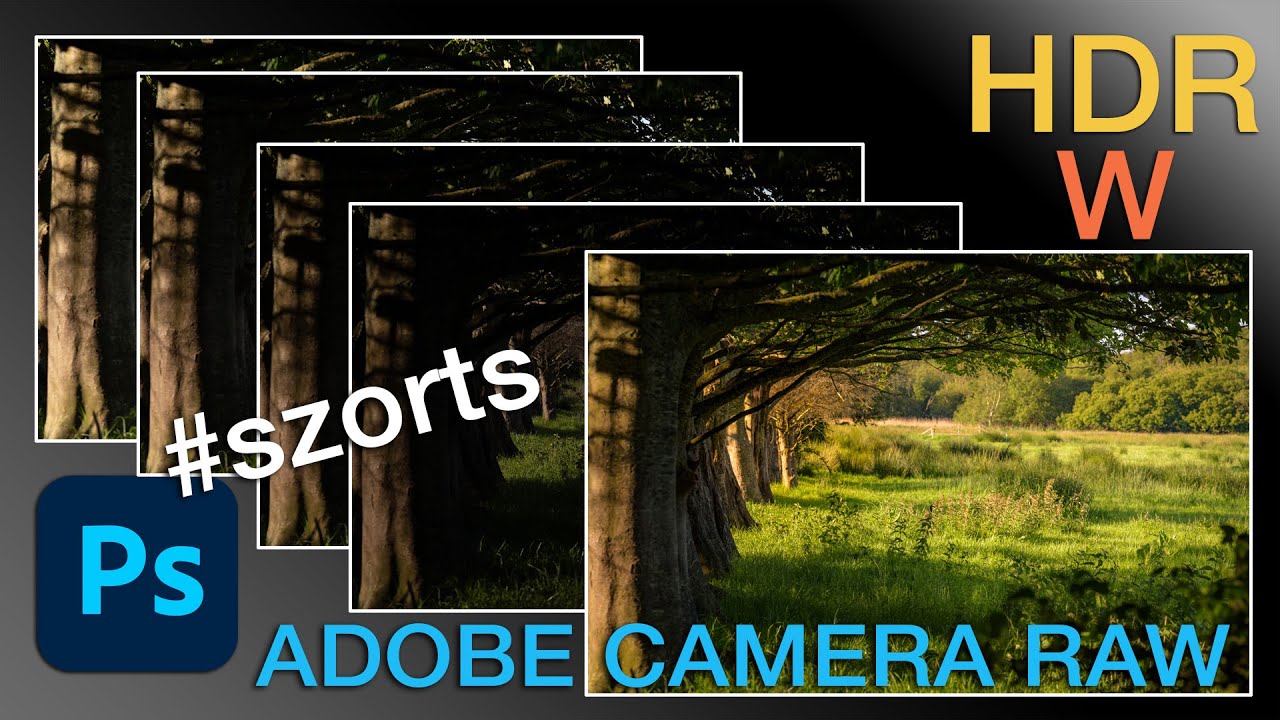Jak utworzyć&nbsp;HDR w Adobe Camera RAW  | Tutorial PL