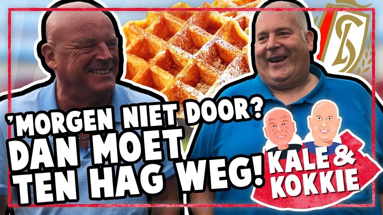 Kale & Kokkie kijken naar de training