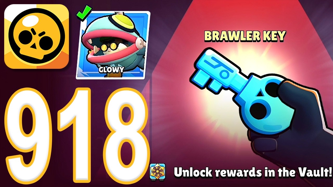 Brawl Stars — Прохождение игры, часть 918 — Ключ от бойца (iOS, Android)