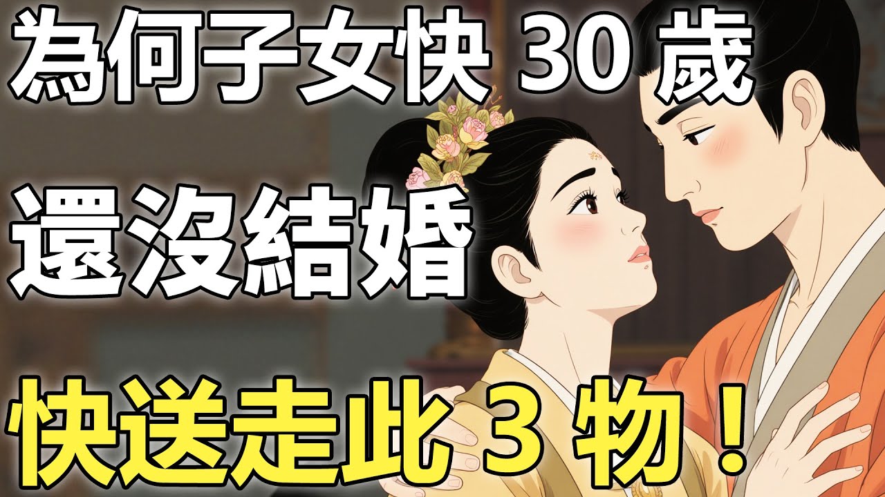 為何子女快30歲還沒結婚？月老提醒：趕緊送走家中此3物，良緣自然來！【輪回|因果|佛學】