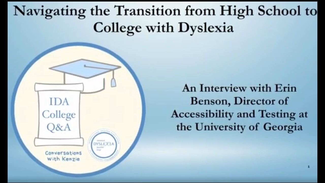 IDA College Q&A: Erin Benson, University of Georgia, Director of Accessibility and Testing