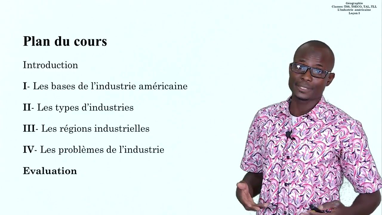 Étude Économique des USA - L'industrie américaine