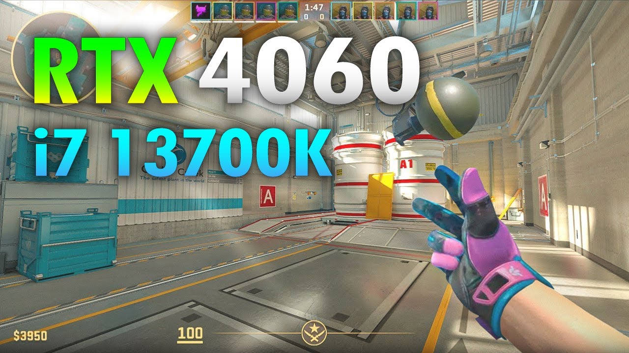 RTX 4060 Counter Strike 2 | i7 13700K + RTX 4060 CS2