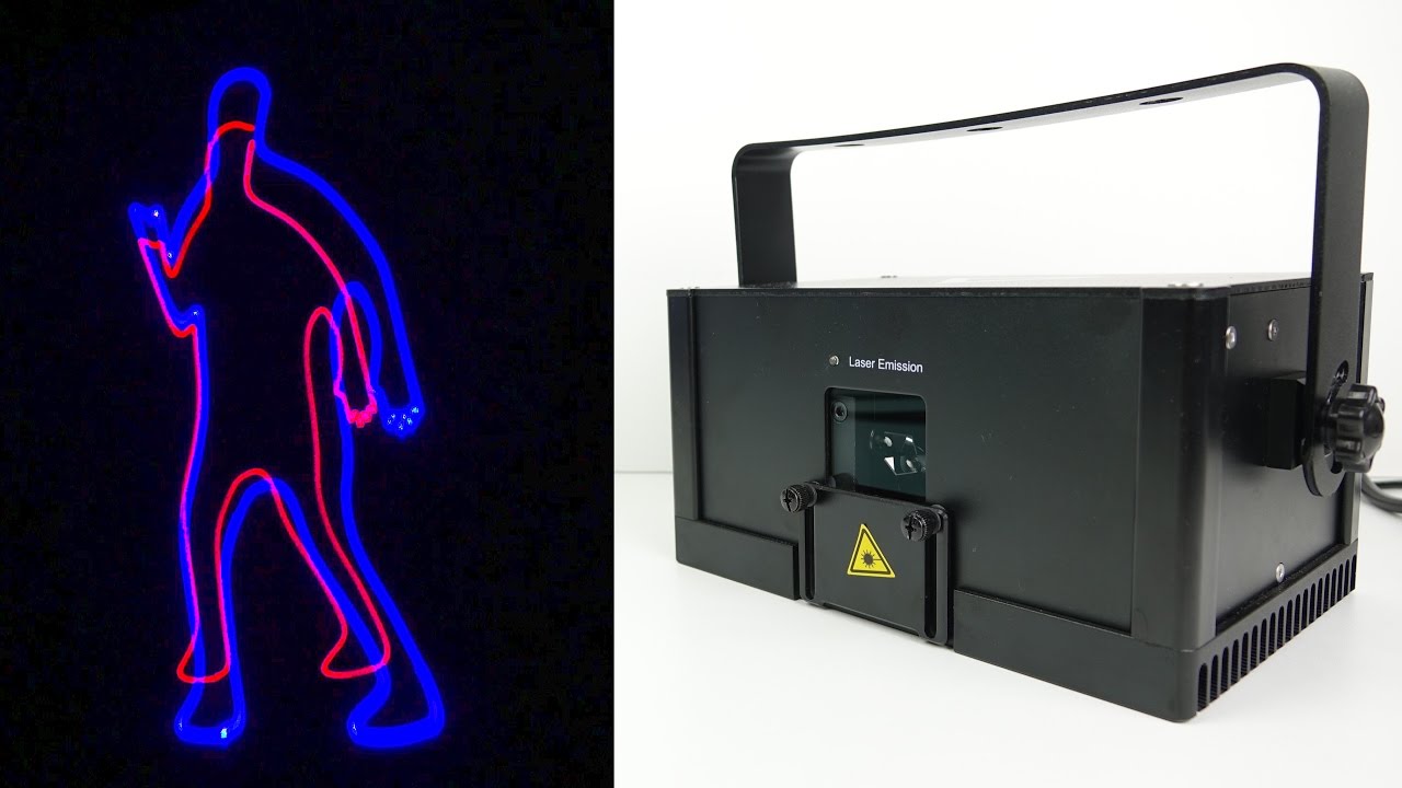 LaserDock - 'World's first Laser Entertainment System'  SETUP & DEMO