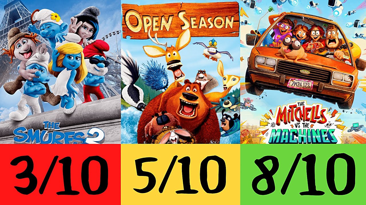 Every Sony Animation Movie Ranked from Worst to Best