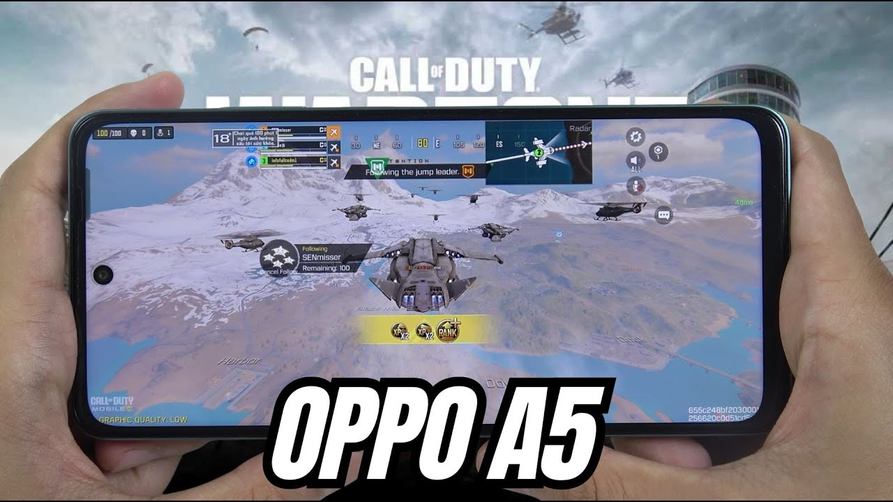 Oppo A5 test game Call of Duty Mobile CODM | Dimensity 6300