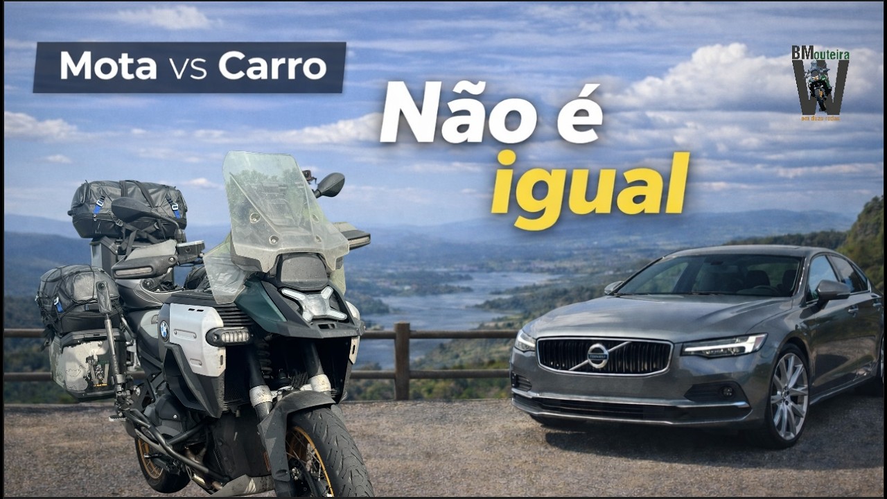 A mota dá-me algo que o carro nunca vai dar - Mota vs Carro