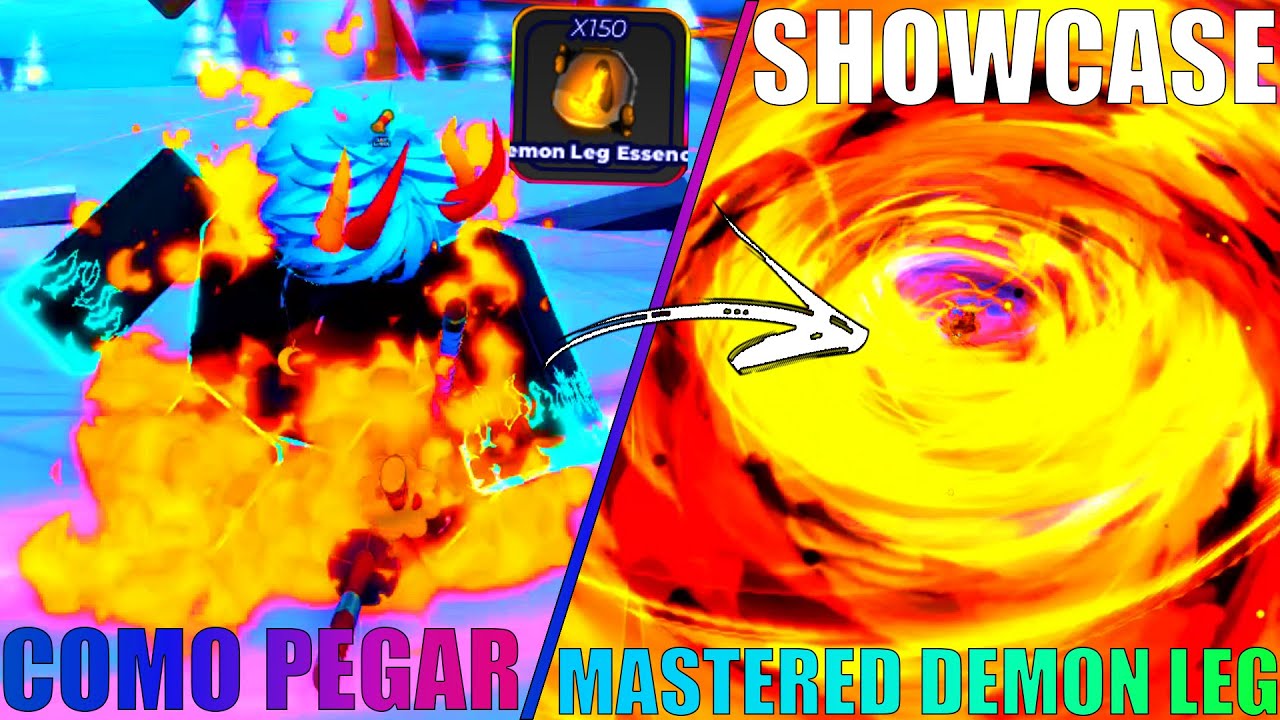SHOWCASE + COMO PEGAR O NOVO ESTILO DO SANJI! MASTERED DEMON LEG (One Fruit Simulator)