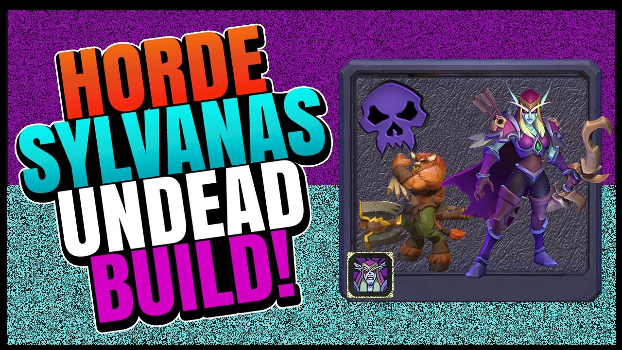 High SKILL Horde Undead SYLVANAS Deck PvP Build & Guide | Warcraft Rumble