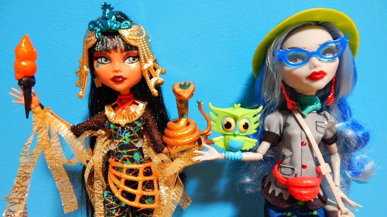 Monster High SDCC Эксклюзивные куклы Клео де Нил Гулия Йелпс, набор из 2 кукол