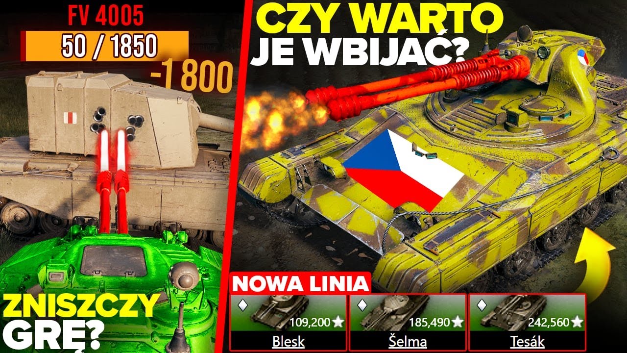 TO NISZCZY WOT? NOWE CZESKIE LIGHTY MASAKRUJĄ GRĘ!