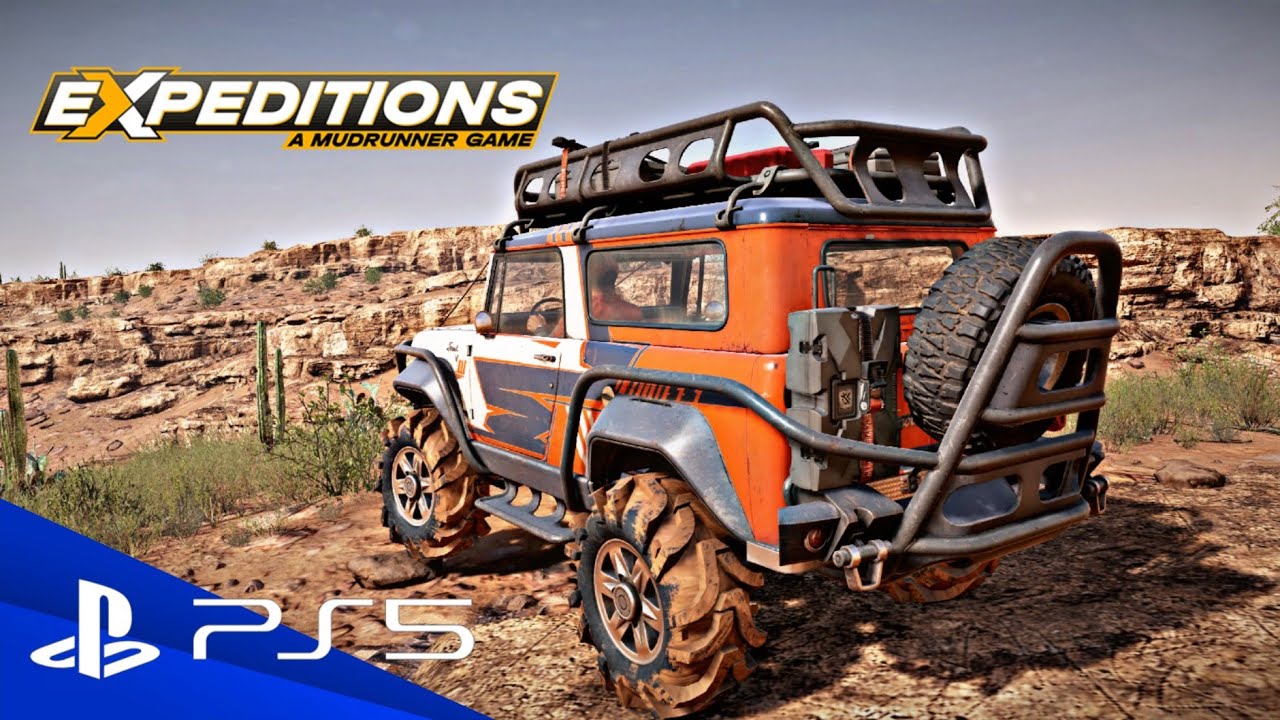 Expeditions: A MudRunner Game - Mastering the Trails | PS5 + Logitech G29 Gameplay