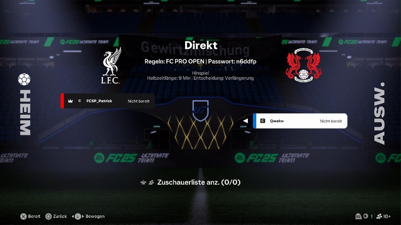Mein Ladder Spiel gegen FCSP_Patrick